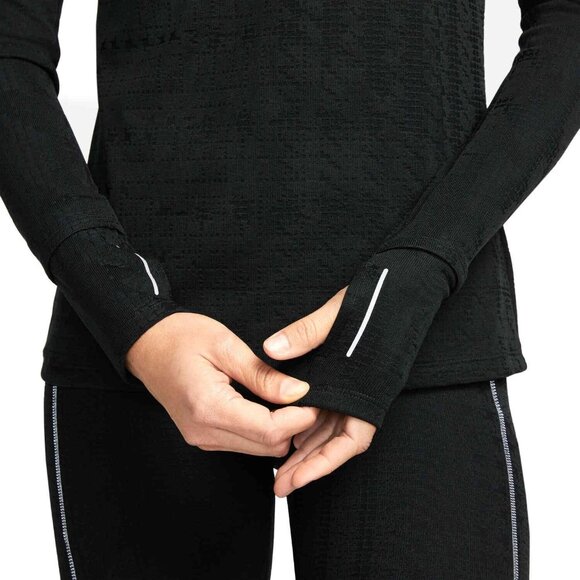 Nike Dri-FIT ADV Long-Sleeve Running Light Hoodie Women's M Black DD6791-010 NEW - Picture 16 of 16